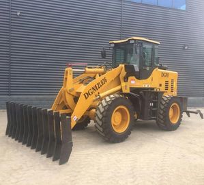 ZL936 3 Ton Wheel Loader With Grab Tree Bucket , Ripper , Rake Bucket