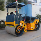 Double Drum Vibratory 6 Ton Mini Road Roller / Highway Construction Machinery
