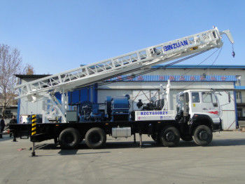 BZCY600CWY Truck Mounted Drilling Rig 8×4 Special Chassis Of SINOTRUK