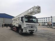 Electric Generator Truck Mounted Drilling Rig With SINOTRUK HOWO Chassis And 500mm Diameter BZC400ZY