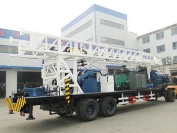 BZT600 Drill Rig Truck With 90kw Electric Motor 600m Depth 500mm Diameter