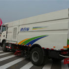 ZZ1187K501GE HOWO Road Sweeper Vehicle Sweeper Truck With High Pressure Water Pump