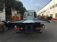 4x2 FAW Small Flatbed Truck With BF4M2012-14E5 Engine And Q235A Carbon Steel