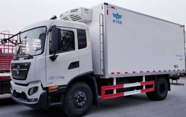 Diesel Fuel Type Refrigerated Truck Container Heavy Cargo Truck 4x2 Maximum Speed 96km/H