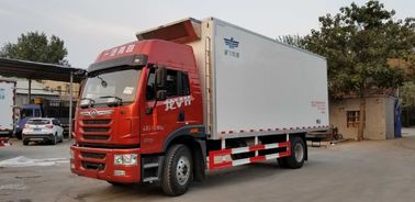 Diesel Fuel Type Refrigerated Truck Container Heavy Cargo Truck 4x2 Maximum Speed 96km/H