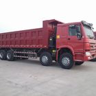 Euro 2 Howo 8x4 12 Wheels Sand Tipper Truck / 40 Ton Dump Truck