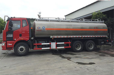 FAW J6 6x4 Type 260hp~280hp 24000 Liter Fuel Tanker Truck With BF6M1013-28 Engine