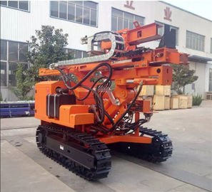 24 V Solar Pile Driver For Photovoltaic System Installation Sheet / Pile Driving Machine