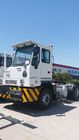 Sinotruk HOVA Euro 2 Terminal Lorry Tractor Truck 4x2 6 Wheel For Port