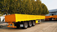 40ft Side Wall Heavy Duty Semi Trailers 3/4 Axles , Mini Enclosed Cargo Dump Truck