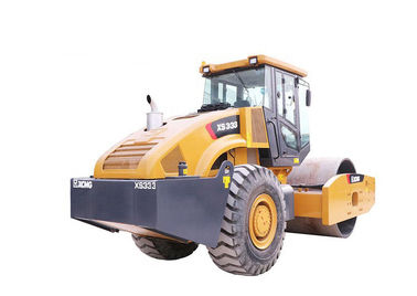 Deutz BF6M1013FC Engine Road Building Equipment Big 33T Single Drum Vibratory Roller XS333