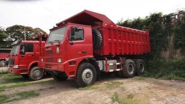 Sinotruk HOWO Mining Dump Truck 70T Load Capacity 6X4 Drive 420HP