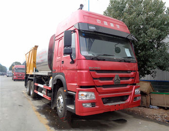 HOWO 10 Wheels Road Construction Machinery Synchronous Gravel Seal Truck 8m3 10m3 Asphalt Bitumen