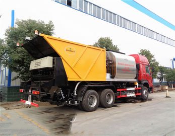 HOWO 10 Wheels Road Construction Machinery Synchronous Gravel Seal Truck 8m3 10m3 Asphalt Bitumen