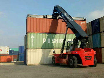 Maxi - Mal 45 Ton Reach Stacker Container Lifting Forklift With Diesel Engine CRS4532