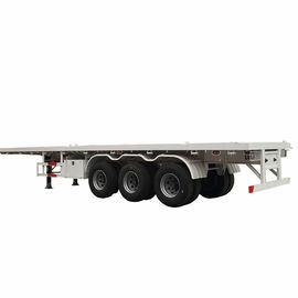 2 Axle 40 Ft 20 Footer Container Semi Trailer Max Payload 65T CCC