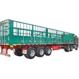 Axles Pig Transport Horse Carriage Fence Semi Trailer Customized Size