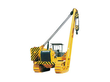 90 Ton Road Construction Equipment , Shantui Pipelayer Full Hydraulic Sideboom Pipeline Transport Hoisting Machinery