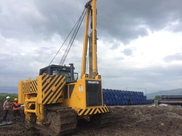 90 Ton Road Construction Equipment , Shantui Pipelayer Full Hydraulic Sideboom Pipeline Transport Hoisting Machinery