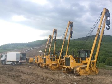 90 Ton Road Construction Equipment , Shantui Pipelayer Full Hydraulic Sideboom Pipeline Transport Hoisting Machinery