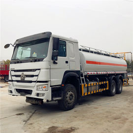 HOWO 6×4 20CBM Refueling Oil Tanker Vehicle 336HP 15001 - 30000L ISO9001