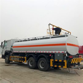 HOWO 6×4 20CBM Refueling Oil Tanker Vehicle 336HP 15001 - 30000L ISO9001