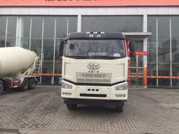 Efficient FAW 6X4 Mixer Truck 12 Cubic Meters Capacity High Safety