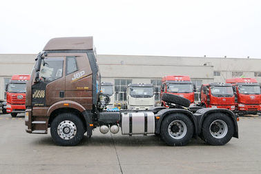 FAW J6P 40 Ton 6x4 Diesel Tractor Truck With Xichai CA6DM3 Engine And 12R22.5 Tires