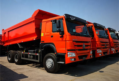 ZZ3257N3647A 6X4 371HP U - Shape Heavy Duty Tipper Trucks With Middle Lifting System