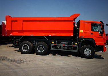 ZZ3257N3647A 6X4 371HP U - Shape Heavy Duty Tipper Trucks With Middle Lifting System