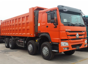 Stable Structure 8x4 Dump Truck With HW19710 Transmission And 300L Fuel Tank