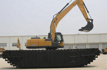 CE Road Construction Machinery , 20 Ton Amphibious Excavator XE215S With 1cbm Bucket Capacity