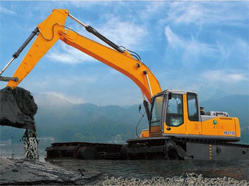 CE Road Construction Machinery , 20 Ton Amphibious Excavator XE215S With 1cbm Bucket Capacity