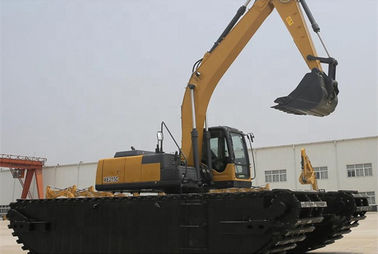 CE Road Construction Machinery , 20 Ton Amphibious Excavator XE215S With 1cbm Bucket Capacity