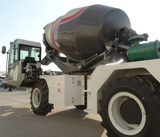 4cbm Concrete Construction Mixer Truck With 4.33L Displacement Engine