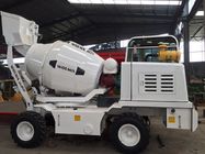 4X4 Mobile Concrete Mixer Self - Made Chassis With Feeding Bucket 6m3 And YC4A Engine