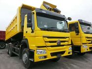 Sinotruk Howo 6x4 Type 371hp Heavy Duty Dump Truck With HW19710 Transmission And ZF Steering