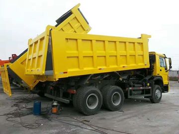 Sinotruk Howo 6x4 Type 371hp Heavy Duty Dump Truck With HW19710 Transmission And ZF Steering