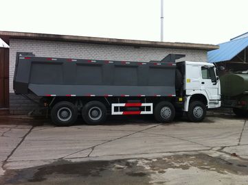 8x4 12 Wheels 336HP Heavy Duty Dump Truck With HW76 Cab And ZF8118 Steering