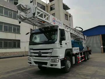 BZC400CHW Truck Mounted Pile Drilling Machine 400m Depth Sinotruk Chassis