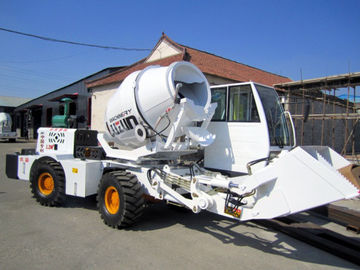 4X4  Cement Mixer Truck With YN27GBZ Engine And 12-16.5-12PR Tires