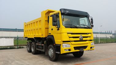 371HP 20CBM Heavy Duty Dump Truck With Yellow Color And HF9 Front Axle