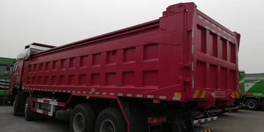 371HP Howo 12 Wheeler Dump Truck With ZF8118 Steering And HW76 Cabin