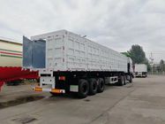 3 Axles 50 ton Heavy Duty Semi Trailers With Channel Steel Side Frame