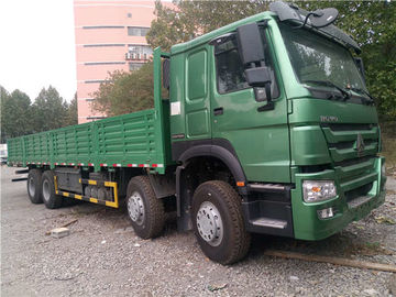 Manual Transmission Howo Cargo Truck 8x4 Euro 2 Emission 371hp Engine ZZ1317N3867A