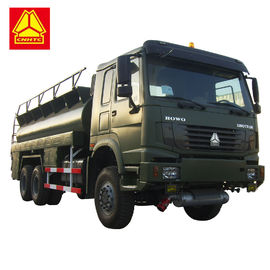 371HP 336HP Fuel Tank Tanker  ,  Sinotruk Howo 20000 Liters 6000 Gallon Diesel Oil Transporter