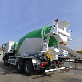 10m³ Diesel 10 Wheelers Concrete Mixer Truck 6x4 With 371HP 25000KG