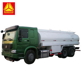 Euro 2 Fuel Tank truck Tanker , Sinotruk Howo 20000 Liters 6000 Gallon Diesel Oil Transporter