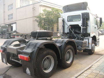 ZZ4257N3241W Howo 6x4 Tractor Truck With ZF8118 Steering  And 9 Tons Front Axle