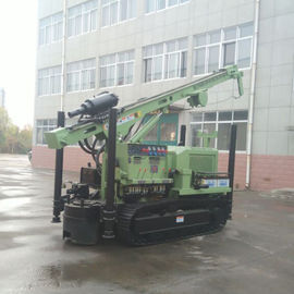 Green Pile Drilling Machine / SLY485 200 Meter Rock Drilling Rig High Speed Crawler Mounted